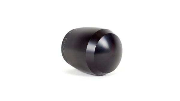 GrimmSpeed Stubby Shift Knob Black Delrin - M12x1.25 - Bull Strap
