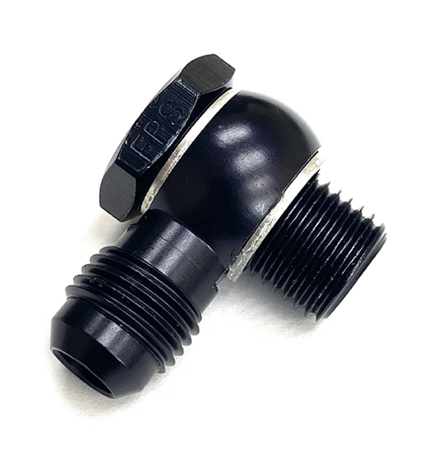 Fragola -3AN Male Banjo x 10mm x 1.0 - Black - Bull Strap