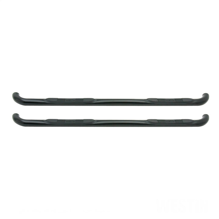 Westin 1999-2014 Chevy Silverado 1500 Ext. Cab E-Series 3 Nerf Step Bars - Black - Bull Strap