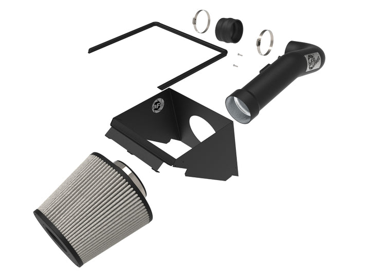 aFe MagnumFORCE Intake Stage-2 Pro Dry S 14-17 GM Silverado/Sierra 1500 V8 5.3L/6.2L - Bull Strap