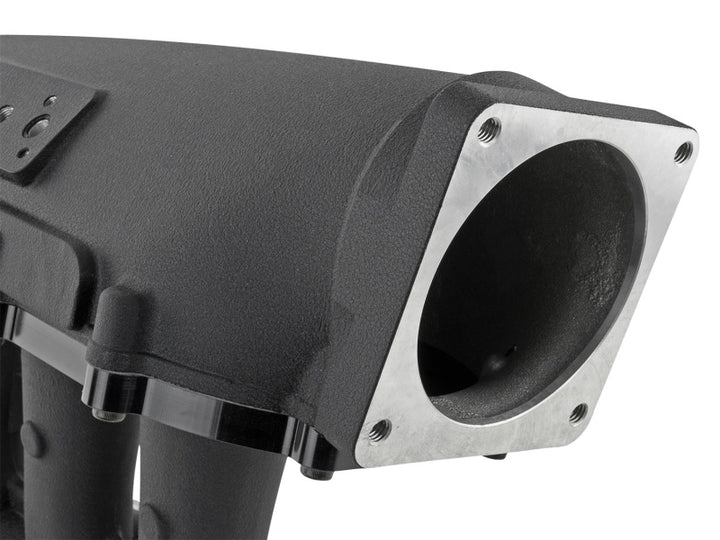 Skunk2 Ultra Series D Series Race Intake Manifold - 3.5L Black Manifold - Bull Strap