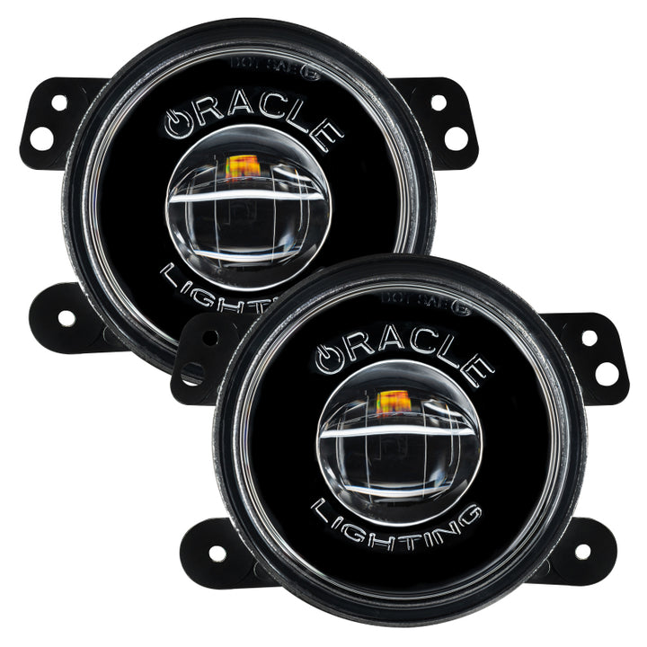 Oracle Jeep Wrangler JK/JL/JT High Performance W LED Fog Lights - Bull Strap