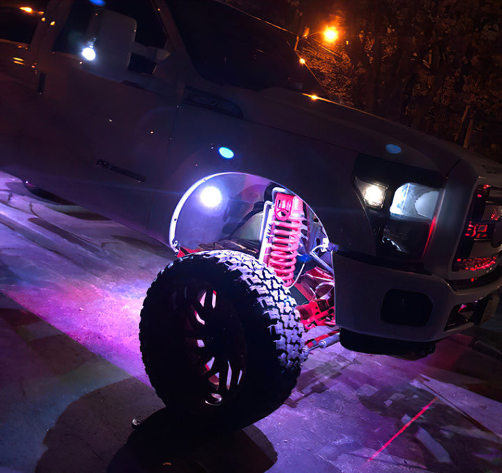 Oracle Bluetooth + RF Underbody Rock Light Kit - 8 PCS - ColorSHIFT - Bull Strap