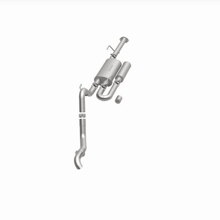 MagnaFlow Stainless Overland Cat-Back Exhaust 16-21 Toyota Tacoma - Bull Strap