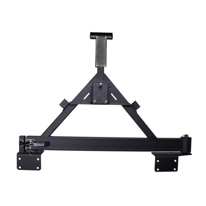 Rugged Ridge Tire Carrier XHD Rear Bumper 76-06 Jeep CJ / Jeep Wrangler - Bull Strap
