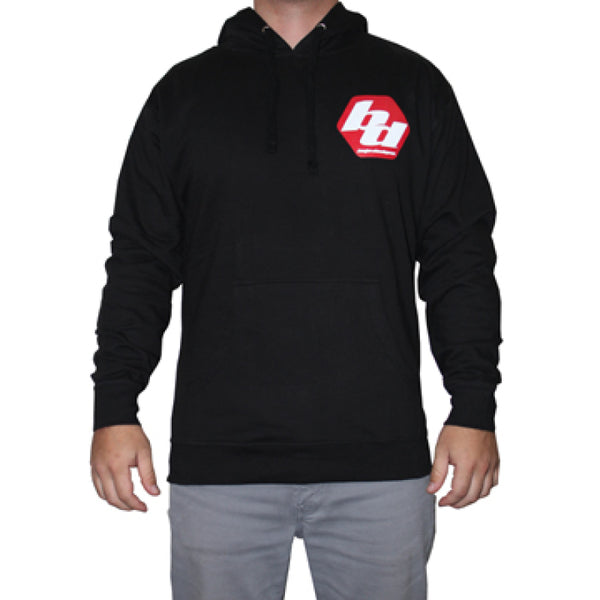 Baja Designs Black Hoodie - 2XL - Bull Strap