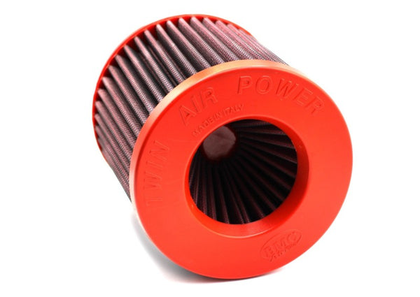 BMC Twin Air Universal Conical Filter w/Polyurethane Top - 90mm ID / 140mm H - Bull Strap