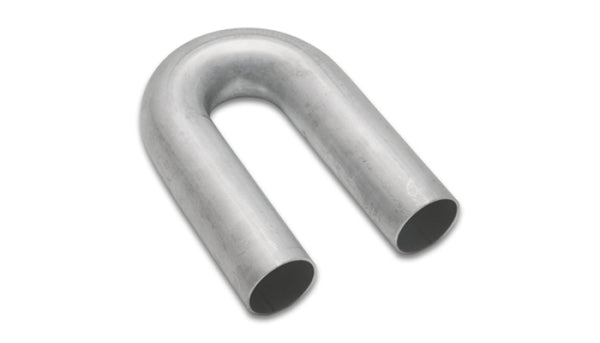 Vibrant 321 Stainless Steel 180 Degree Mandrel Bend 1.75in OD x 2.625in CLR 16 Gauge Wall Thickness - Bull Strap