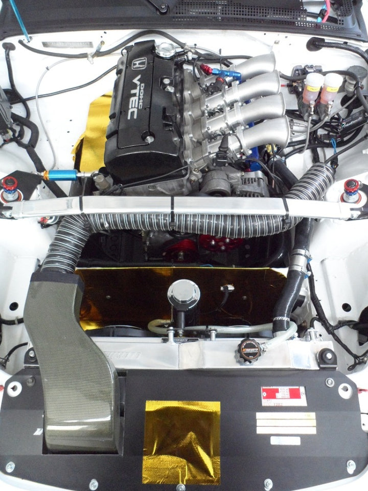 Mishimoto 00-09 Honda S2000 Manual Aluminum Radiator - Bull Strap
