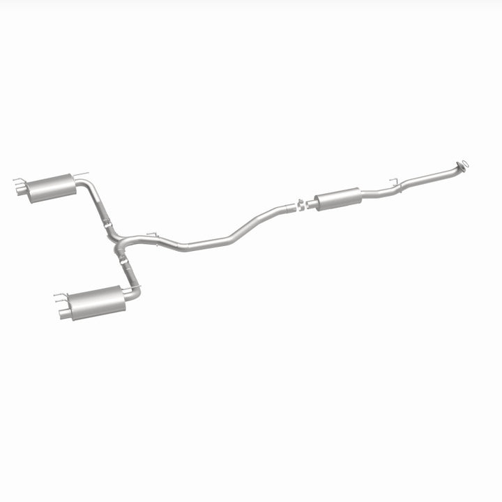 MagnaFlow CatBack 2018 Honda Accord L4 2.0LGAS 2.5in Dual Outlet Stainless Street Series Exhaust - Bull Strap