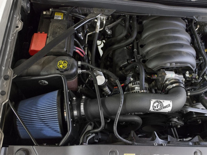 aFe MagnumFORCE Stage-2 PRO 5R CAI 14-17 GM Silverado/Sierra 1500 5.3L/6.2L w/Electric Fan - Bull Strap