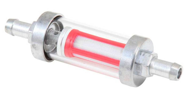 K&N 5/16in x 3/8in Universal Replacement In-Line Fuel Filter - Bull Strap