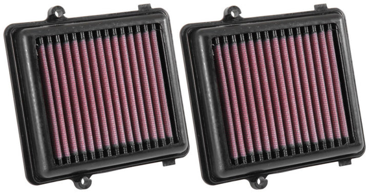 K&N 16-17 Honda CRF1000L Africa Twin 998 Replacement Drop In Air Filter (2 Per Box) - Bull Strap