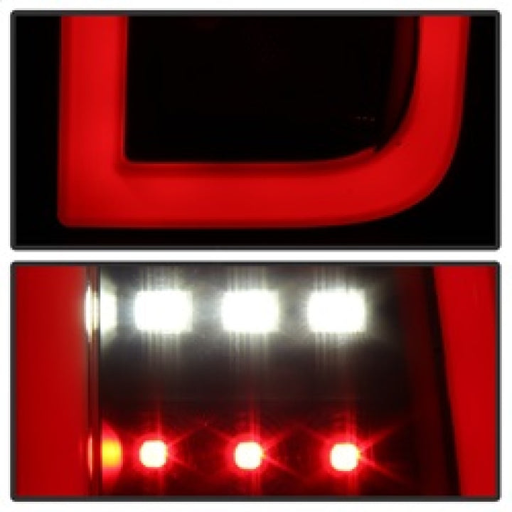 Spyder Chevy Tahoe / Suburban 15-17 LED Tail Lights - Black Smoke (ALT-YD-CTA15-LED-BSM) - Bull Strap