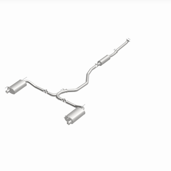 MagnaFlow CatBack 2018 Honda Accord L4 2.0LGAS 2.5in Dual Outlet Stainless Street Series Exhaust - Bull Strap