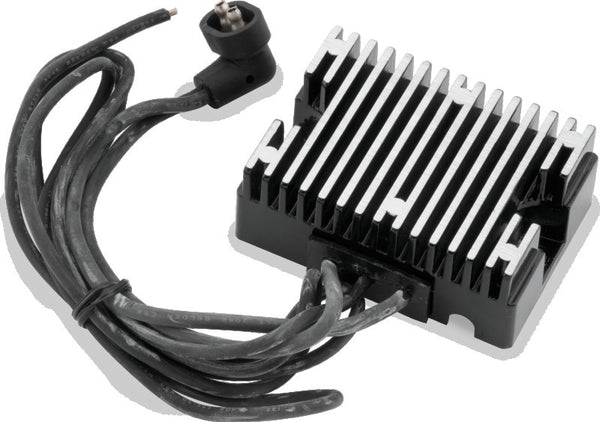 Twin Power 89-99 Big Twin Except Twin Cam Voltage Regulator Black Replaces H-D 74519-88 32 Amp - Bull Strap