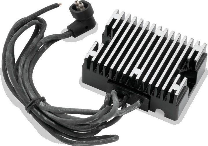 Twin Power 89-99 Big Twin Except Twin Cam Voltage Regulator Black Replaces H-D 74519-88 32 Amp - Bull Strap