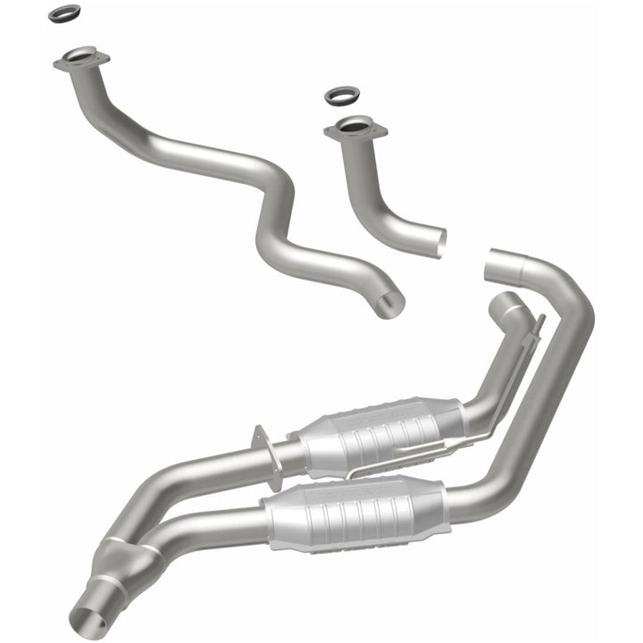 MagnaFlow Conv DF GM 89 92 (2.5in Tubing) - Bull Strap