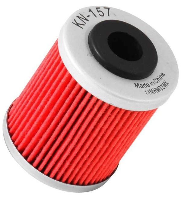 K&N Oil Filter 1.625in OD x 2.063in H for 99-07 KTM 250/400/450/520/525/540/625/660/690 (2nd Filter) - Bull Strap