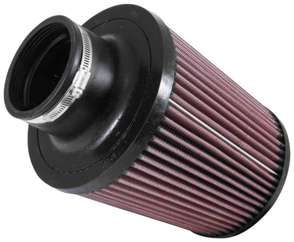 K&N Filter Universal Rubber Filter 2 3/4 inch Flange 6 inch Base 5 inch Top 6 1/2 inch Height - Bull Strap