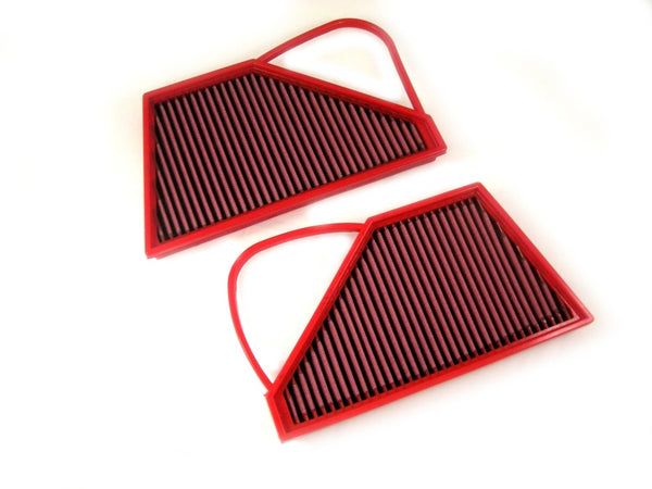 BMC 05-13 Bentley Continental Flying Spur Replacement Panel Air Filters (Full Kit) - Bull Strap