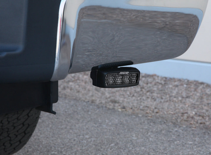 Rigid Industries SR-Q Series PRO Midnight Edition - Spot - Diffused - Pair - Bull Strap