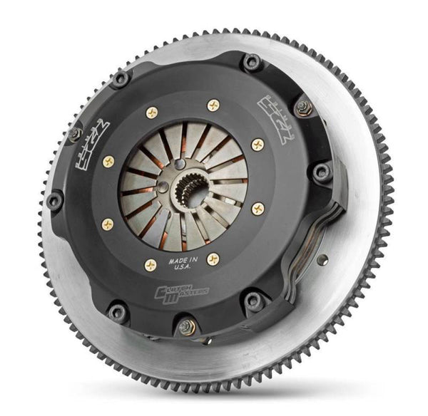 Clutch Masters 03-05 Dodge Neon 2.4L SRT-4 Turbo 725 Twin-Disc Race Clutch Kit w/Steel Flywheel - Bull Strap