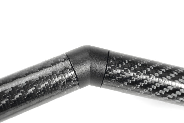 PERRIN 08-21 Subaru WRX/STI Front Strut Brace - Carbon Fiber - Bull Strap