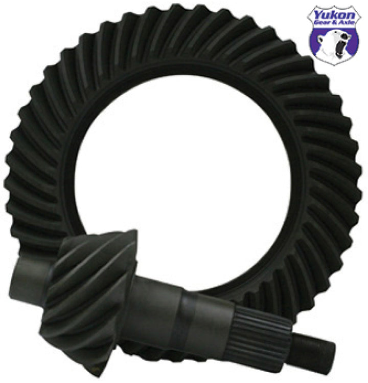 Yukon Gear High Performance Thick Gear Set For 10.5in GM 14 Bolt Truck in a 4.56 Ratio - Bull Strap