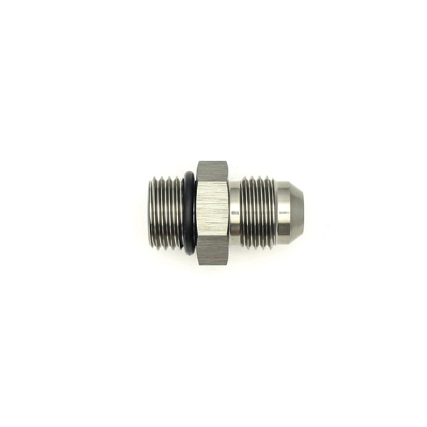 DeatschWerks 6AN ORB Male To 6AN Male Flare Adapter (Incl. O-Ring) - Bull Strap