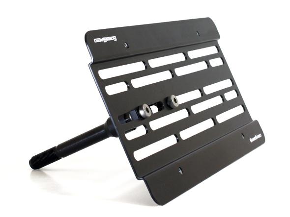 GrimmSpeed 08+ WRX/STi / 05-09 LGT License Plate Relocation Kit - Bull Strap