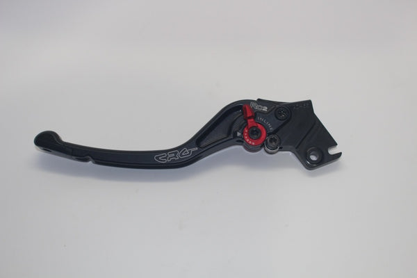 CRG 07-18 Kawasaki ZX6R/Z1000/ZX10R/ZR14R RC2 Brake Lever - Standard Black - Bull Strap