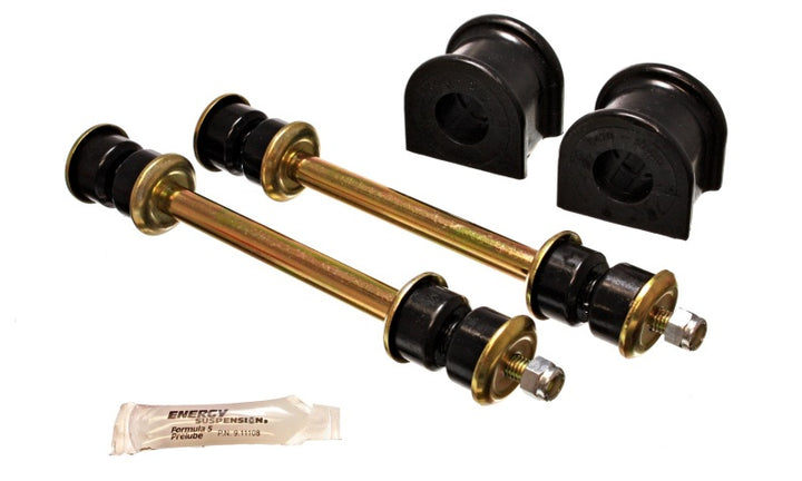 Energy Suspension 08-11 Ford Ranger RWD 27mm Black  Front Sway Bar Bushing Set - Bull Strap