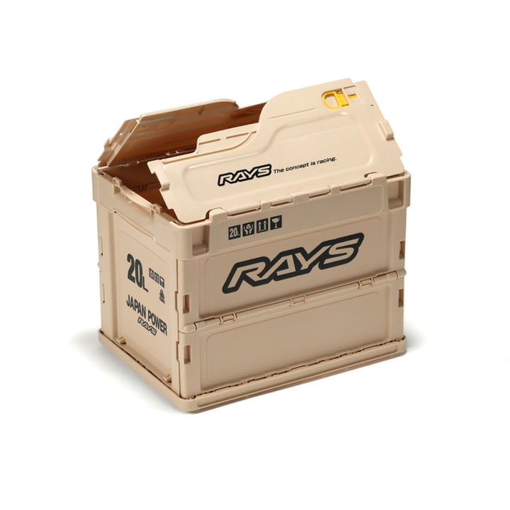 Rays Folding Container Box 23S 20L - Ivory - Bull Strap