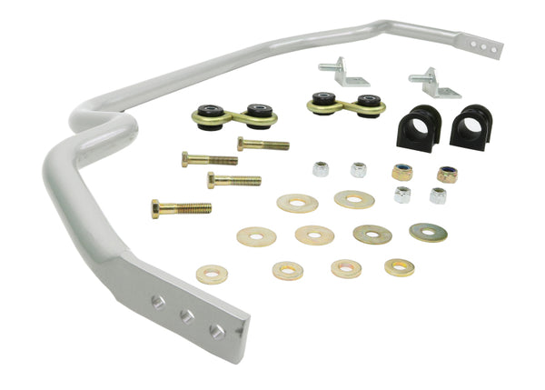 Whiteline 84-96 Nissan 180SX / 1/88-12/91 Silvia Front 27mm Heavy Duty Adjustable Sway Bar - Bull Strap