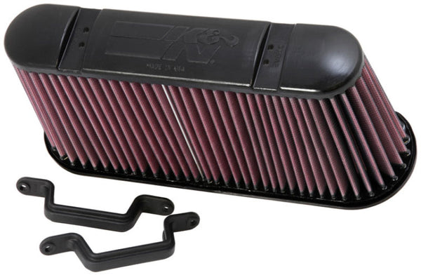 K&N 06 Corvette Z06 7.0L-V8 Drop In Air Filter - Bull Strap