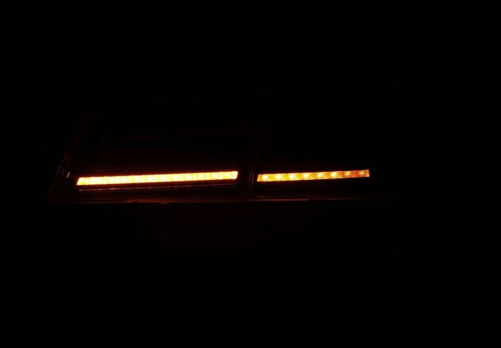 AlphaRex 12-21 Tesla Model S LUXX-Series LED Tail Lights - Alpha-Black - Bull Strap