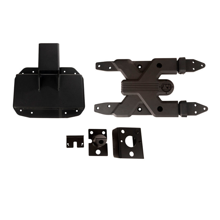Rugged Ridge Spartacus HD Tire Carrier Kit 18-20 Jeep Wrangler JL - Bull Strap