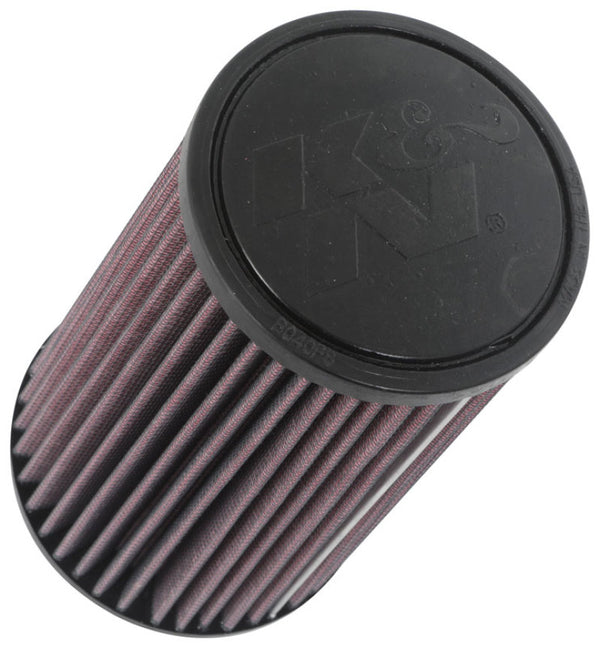 K&N Filter Universal Rubber Filter 2.75in Flange 4.75in Base 4in Top 8in Height - Bull Strap