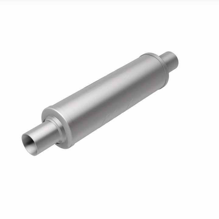 MagnaFlow Muffler Mag SS 14X4X4 2X2 C/C - Bull Strap