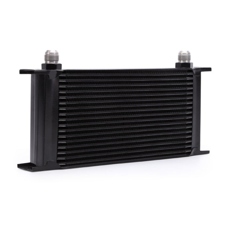Mishimoto Universal 19 Row Oil Cooler - Black - Bull Strap