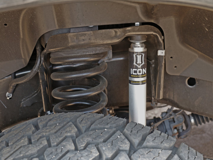 ICON 2014+ Ram 2500 4WD 2.5in Stage 1 Suspension System (Air Ride) - Bull Strap