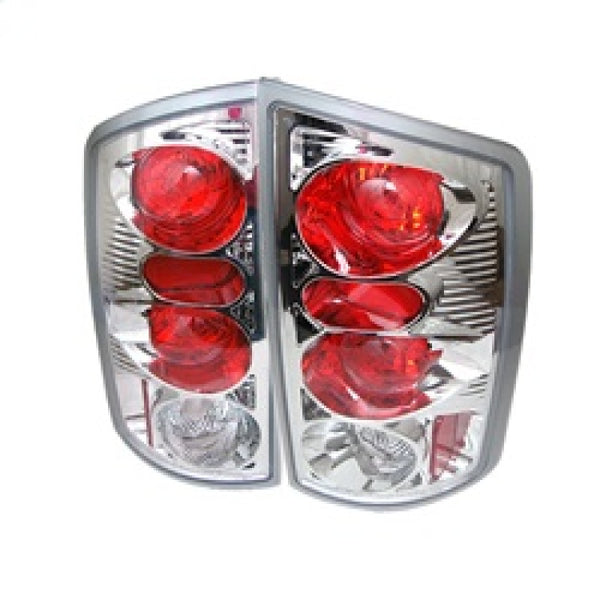Spyder Dodge Ram 02-06 1500/Ram 2500/3500 03-06 Euro Style Tail Lights Chrome ALT-YD-DRAM02-C - Bull Strap