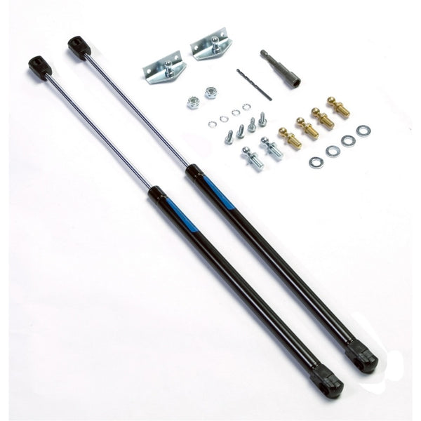 Rugged Ridge 07-18 Jeep Wrangler JK Hood Lift Kit - Bull Strap