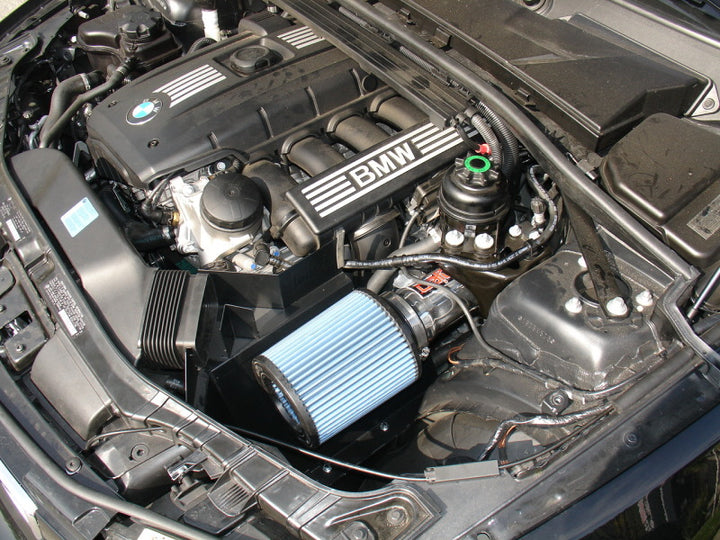 Injen 08-09 128i E82 / 07-09 328i E92 / 2006 330i E92 3.0L 6 Cyl. (Includes Heat Shield) Polished Sh - Bull Strap