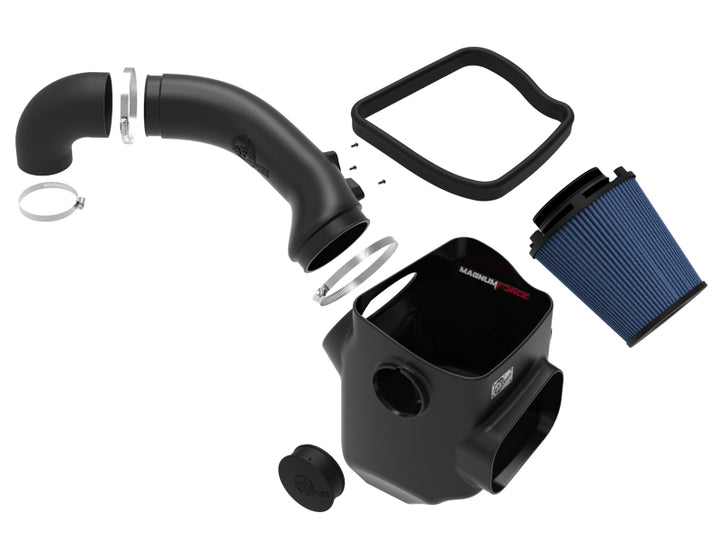 aFe Magnum Force Stage-2 Pro 5R Cold Air Intake System 16-19 Nissan Titan XD V8-5.0L (td) - Bull Strap