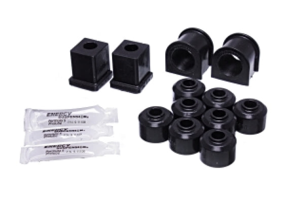 Energy Suspension Polaris RZR 800/800S Front and Rear Sway Bar Bushings - w/ End Links - Black - Bull Strap