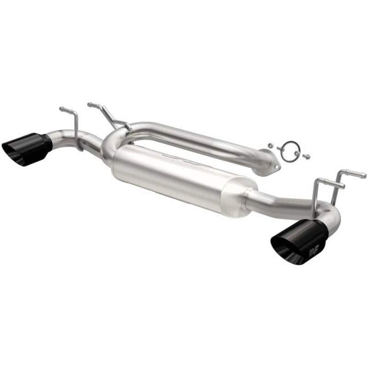 MagnaFlow 19-21 Mazda 3 2.5L 2.5in Pipe Dia Street Series Cat-Back Exhaust - Bull Strap