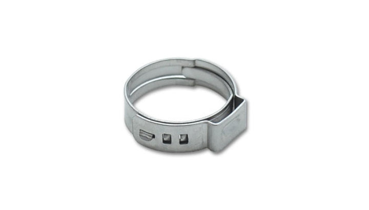 Vibrant One Ear Stepless Pinch Clamps 22.4-25.6mm clamping range (Pack of 10) SS 7mm band width - Bull Strap