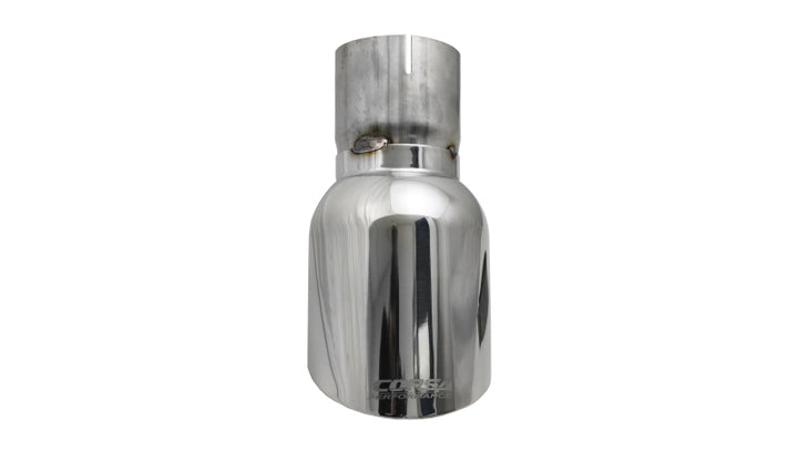 Corsa 2009-2019 e Universal 3.0in Inlet / 4.5in Outlet Polished Pro-Series Tip Kit - Bull Strap